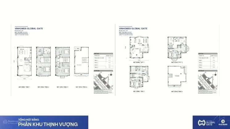 Nhà liền kề Thịnh Vượng - Vinhomes Global Gate