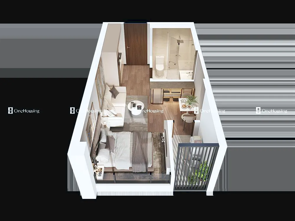 Căn Studio toà M3 - Miami - Masteri Waterfront