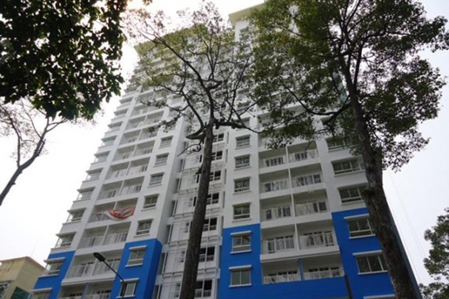 Diện tích căn hộ chung cư 155 Nguyễn Chí Thanh Quận 5 là bao nhiêu m2?