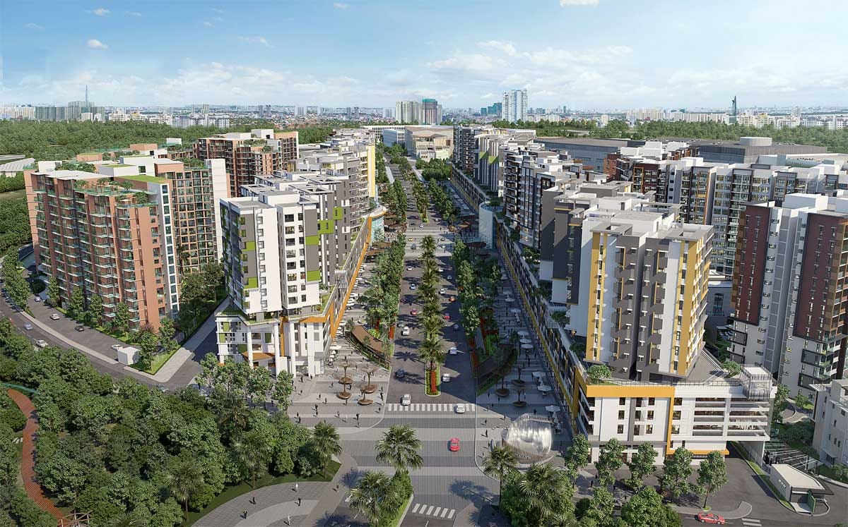 Diện tích căn hộ chung cư Diamond Centery quận Tân Phú là bao nhiêu m2?