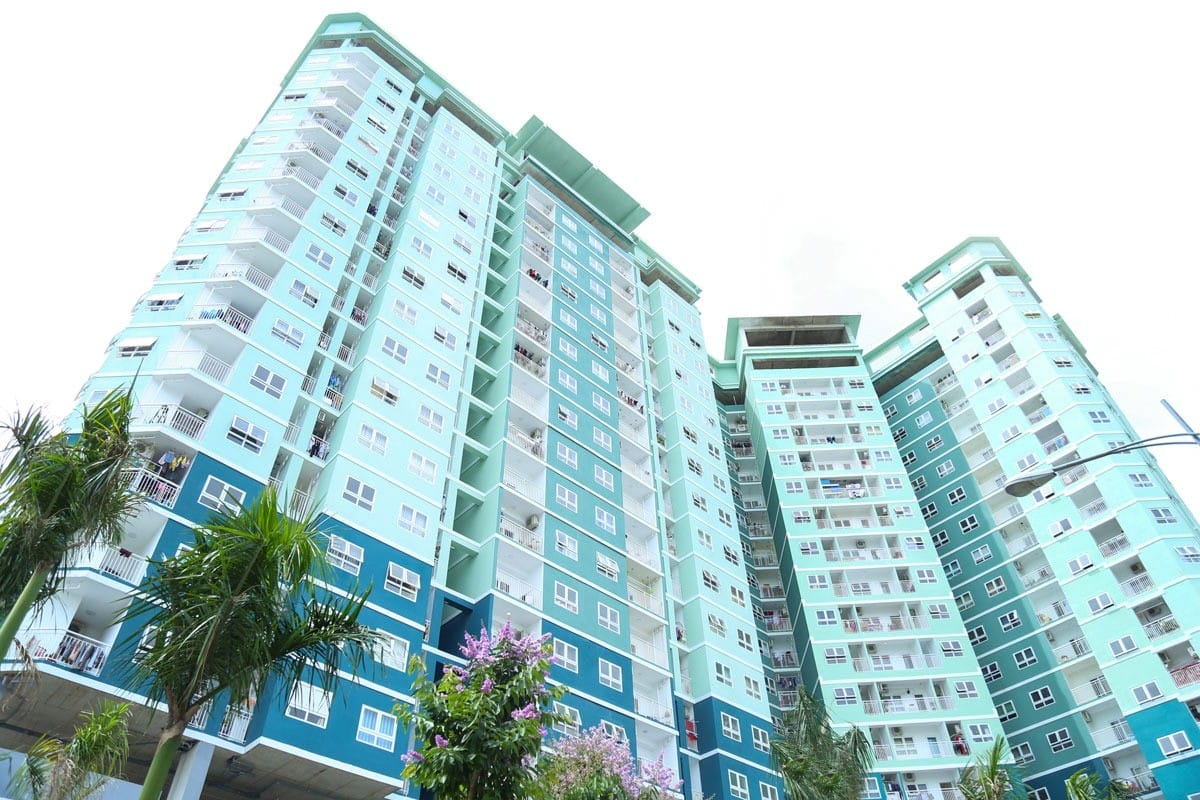 Diện tích căn hộ chung cư 8X Đầm Sen quận Tân Phú là bao nhiêu m2?