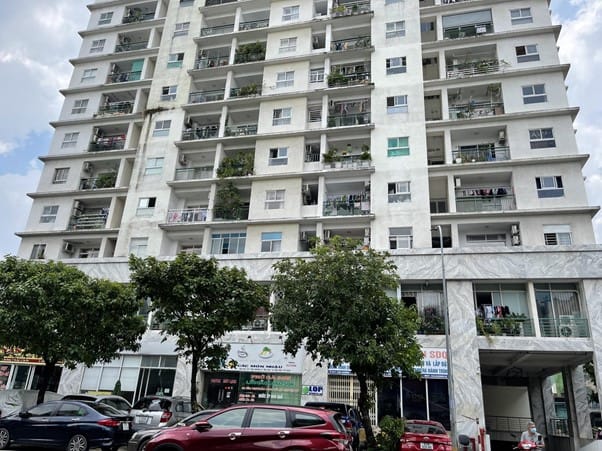 Diện tích căn hộ chung cư Khang Gia Tân Hương quận Tân Phú là bao nhiêu m2?