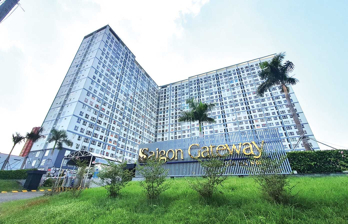Căn hộ chung cư Saigon Gateway TP Thủ Đức có diện tích bao nhiêu m2?