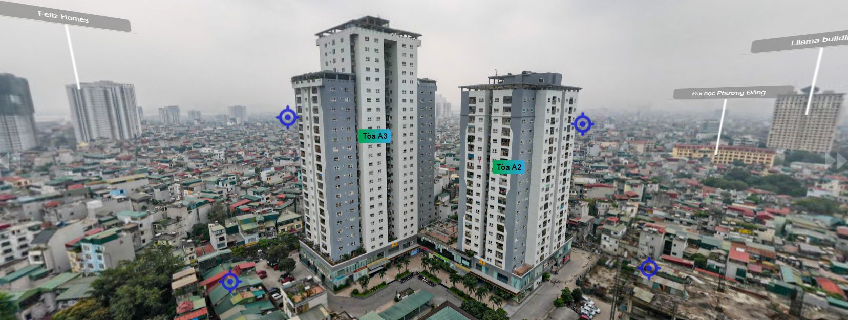 So sánh căn hộ 3PN chung cư 536A Minh Khai và chung cư Thăng Long Garden