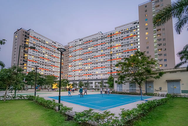 Có những tiện ích nội, ngoại khu nổi bật nào tại chung cư 9 View Apartment, thành phố Thủ Đức?