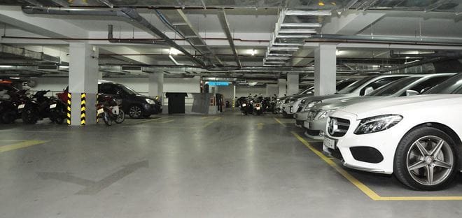 Có đủ chỗ đậu ôtô và xe máy chung cư 9 View Apartment TP Thủ Đức không?