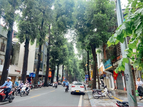 Nhà mặt phố tại đường Nguyễn Khoái, quận Hai Bà Trưng có giá bán bao nhiêu?