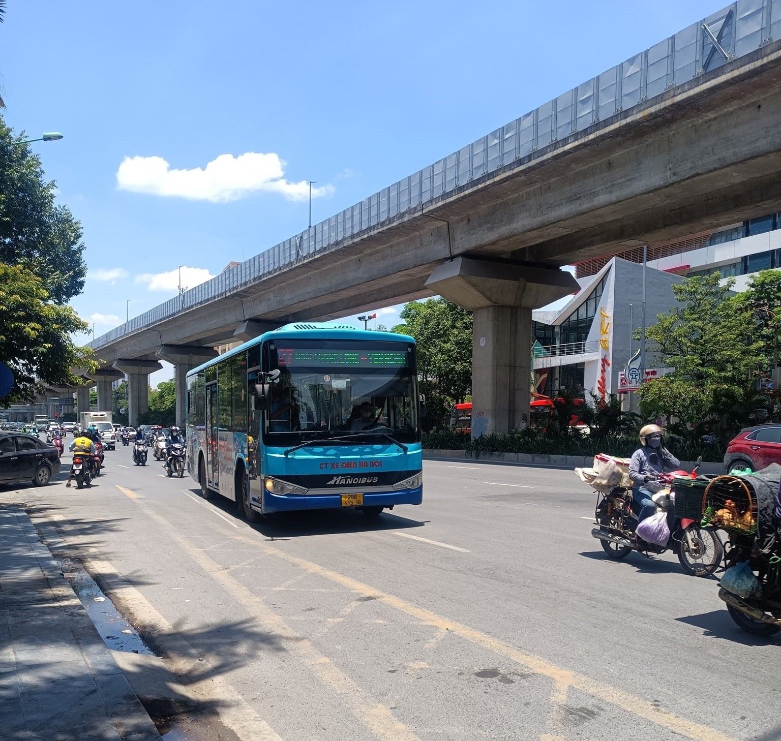 Những tuyến xe Bus Hà Nội nào đi qua chung cư Five Star Garden?
