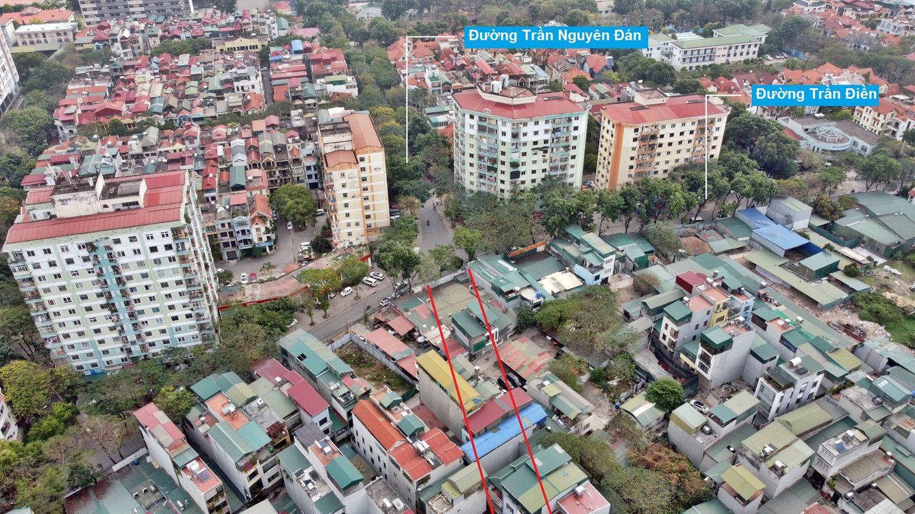 Địa điểm tiến hành thủ tục nhập khẩu với hộ gia đình mua nhà đất tại phố Trần Nguyên Đán, quận Hoàng Mai