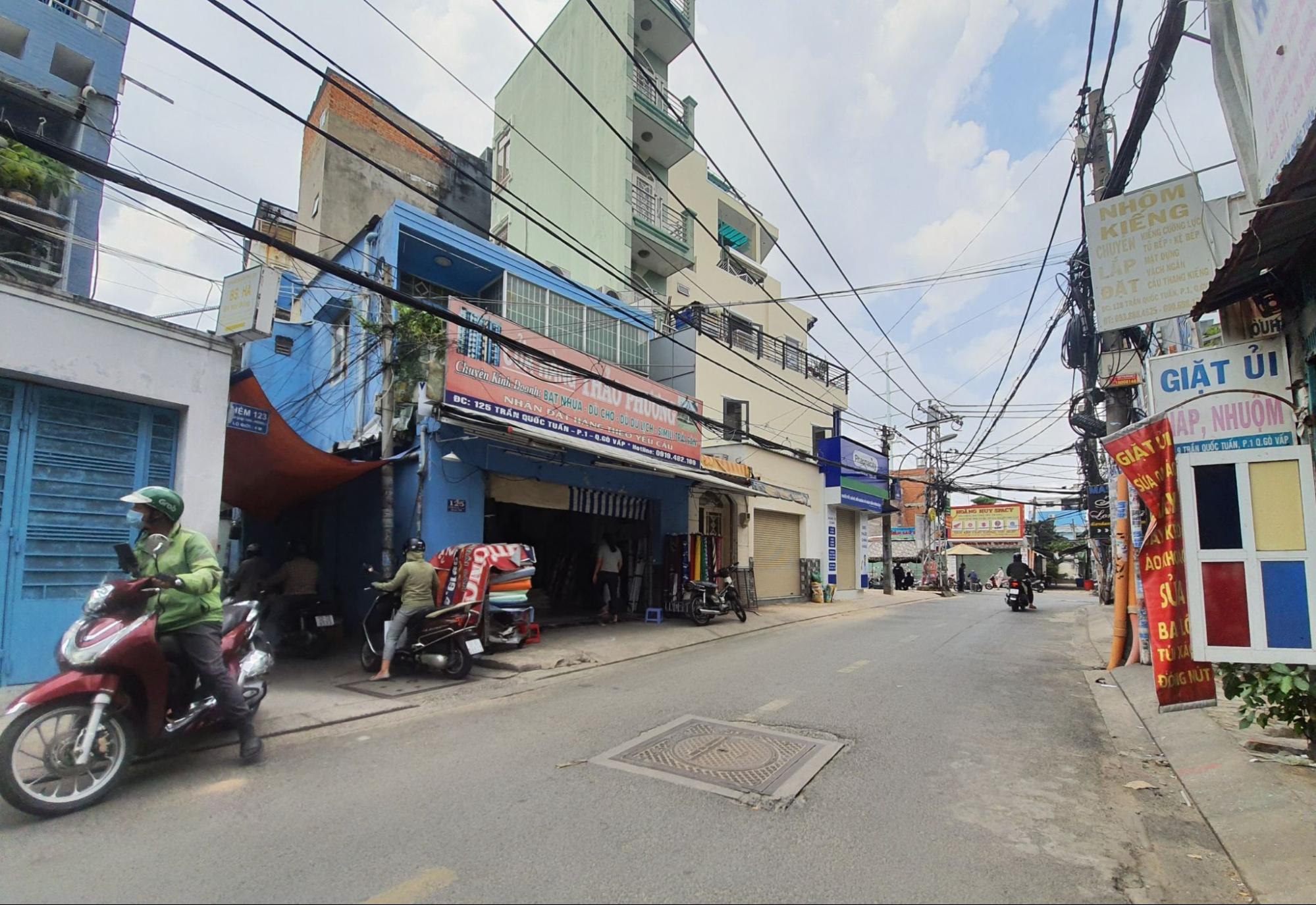 Nhà mặt phố tại đường Trần Quốc Tuấn, quận Gò Vấp có giá bán bao nhiêu?