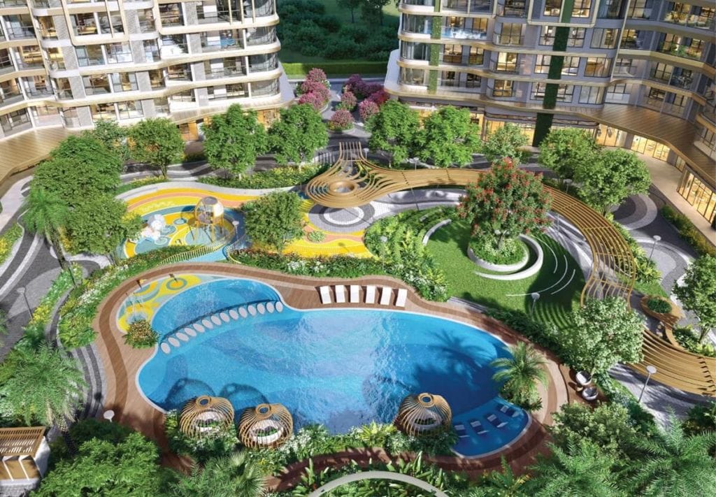Bể bơi ngoài trời của dự án Lumière Evergreen có gì đặc biệt?