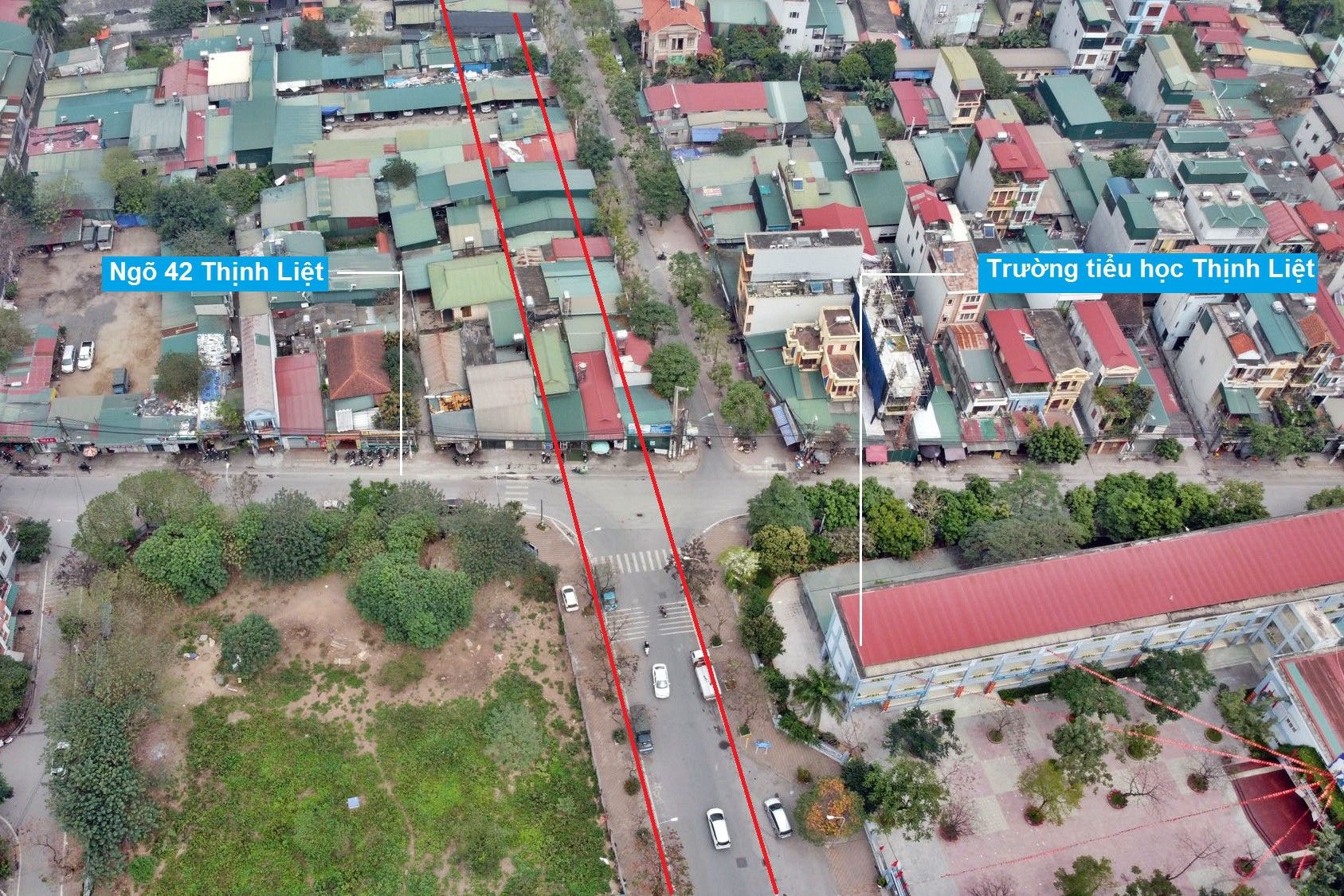 Giá bán nhà riêng 2PN tại phường Thịnh Liệt, quận Hoàng Mai đang bán bao nhiêu?