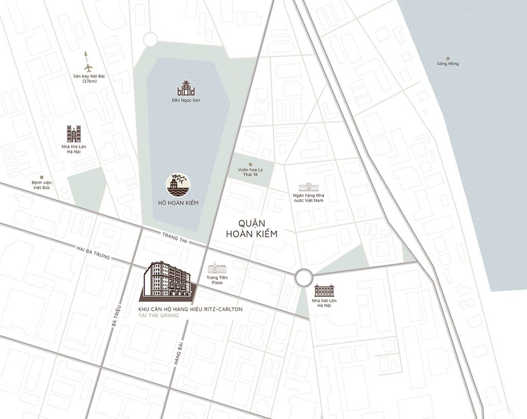 Địa chỉ tổ hợp dự án căn hộ cao cấp The Grand Hà Nội thuộc phường nào? 