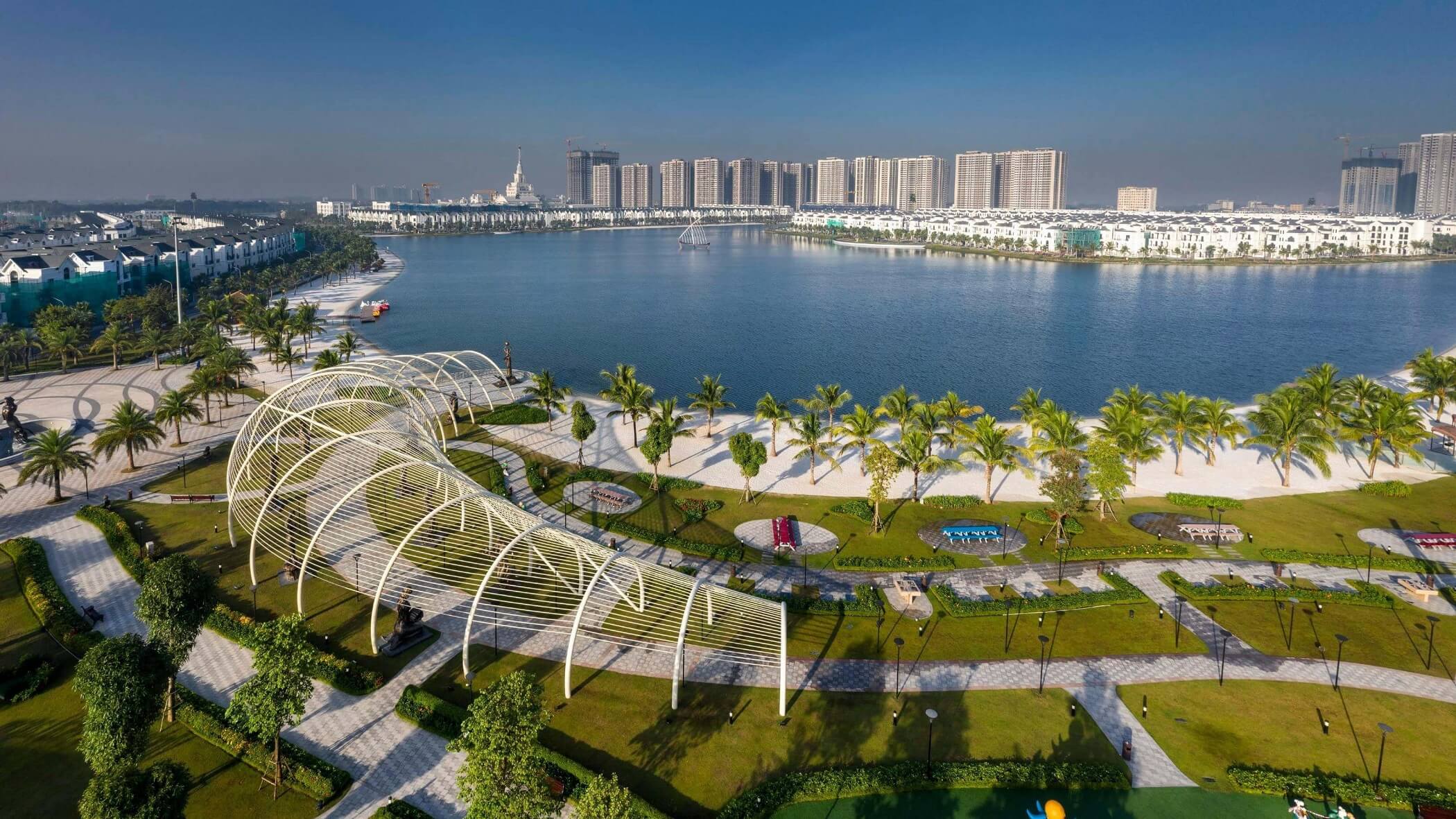So sánh dự án Masteri Waterfront và Vinhomes Ocean Park