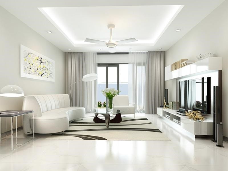 Thiết kế nội thất căn hộ 36m2: màu sắc và ánh sáng là 2 yếu tố quan trọng nhất giúp tạo cảm giác rộng rãi