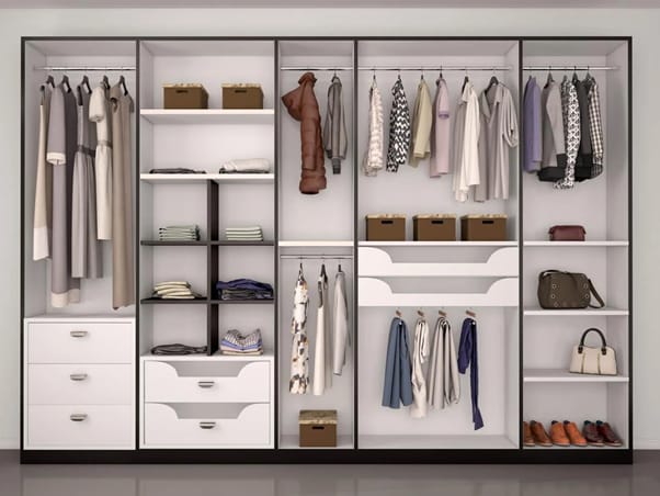 10 nguyên tắc cần ghi nhớ khi thiết kế tủ quần áo