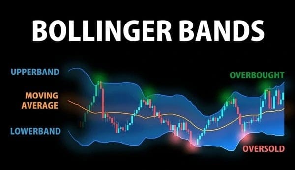 Bollinger bands giúp nhà đầu tư xác định điều gì trong bối cảnh tin tức về thị trường tài chính bất ổn?