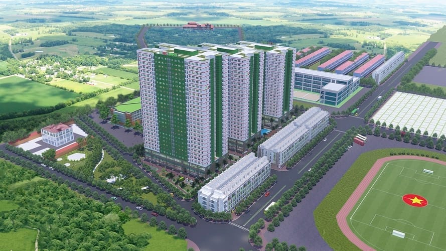 Quy mô và mật độ xây dựng của chung cư IEC Residences huyện Thanh Trì như thế nào?