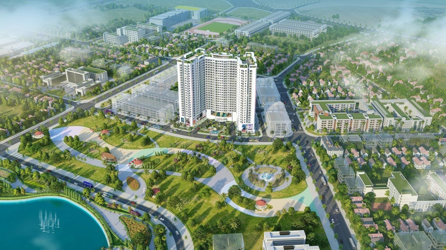 Quy mô và mật độ xây dựng của chung cư Tecco Diamond huyện Thanh Trì như thế nào? 