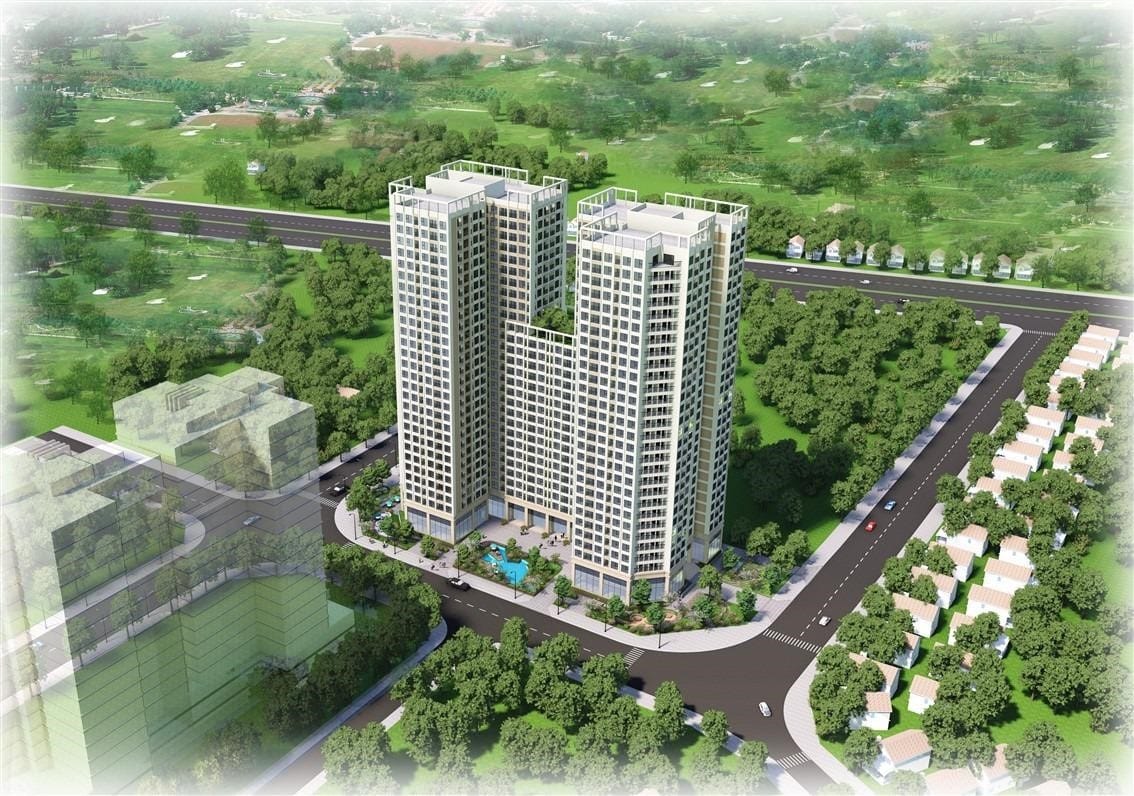 Quy mô và mật độ xây dựng của chung cư Tecco Skyville Tower huyện Thanh Trì như thế nào?