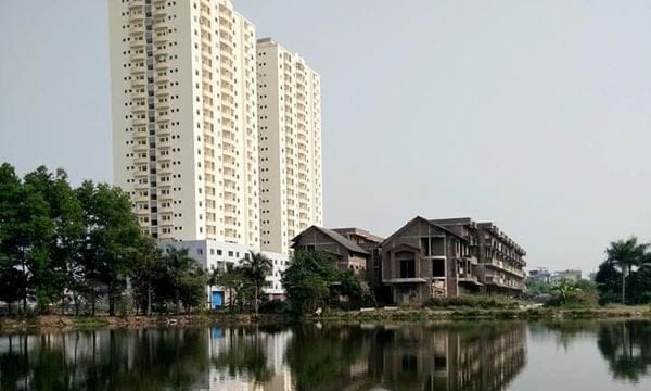 Quy mô và mật độ xây dựng chung cư Riverside Tower quận Hoàng Mai như thế nào?