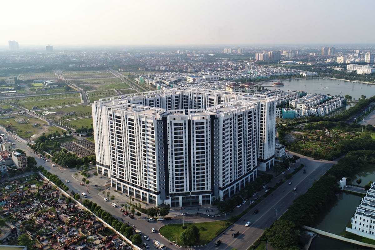 Quy mô và mật độ xây dựng chung cư Hope Residence quận Long Biên như thế nào?