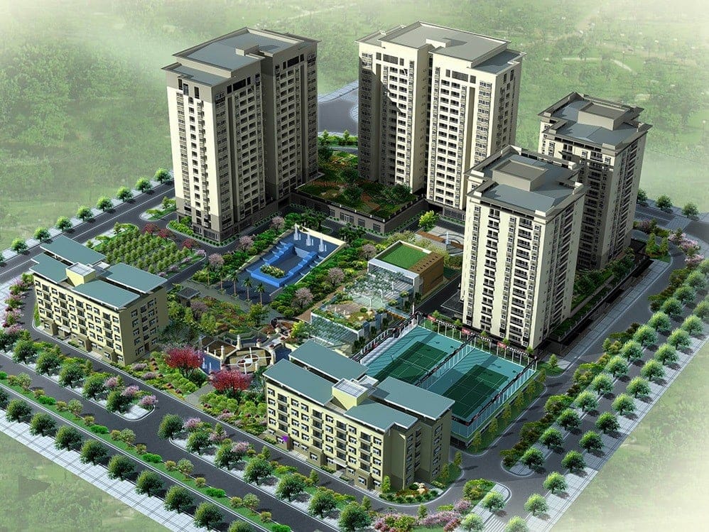 Quy mô và mật độ xây dựng chung cư Green House Việt Hưng quận Long Biên như thế nào?
