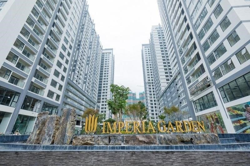 Quy mô và mật độ xây dựng chung cư Imperia Garden quận Thanh Xuân như thế nào?