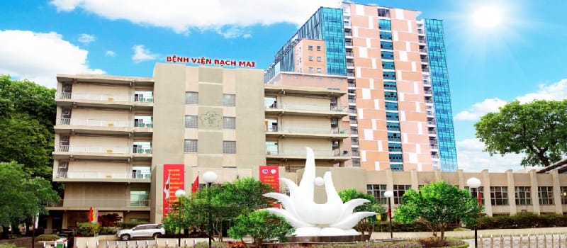 Chung cư K35 Tân Mai quận Hoàng Mai cách bệnh viện Bạch Mai bao nhiêu km?