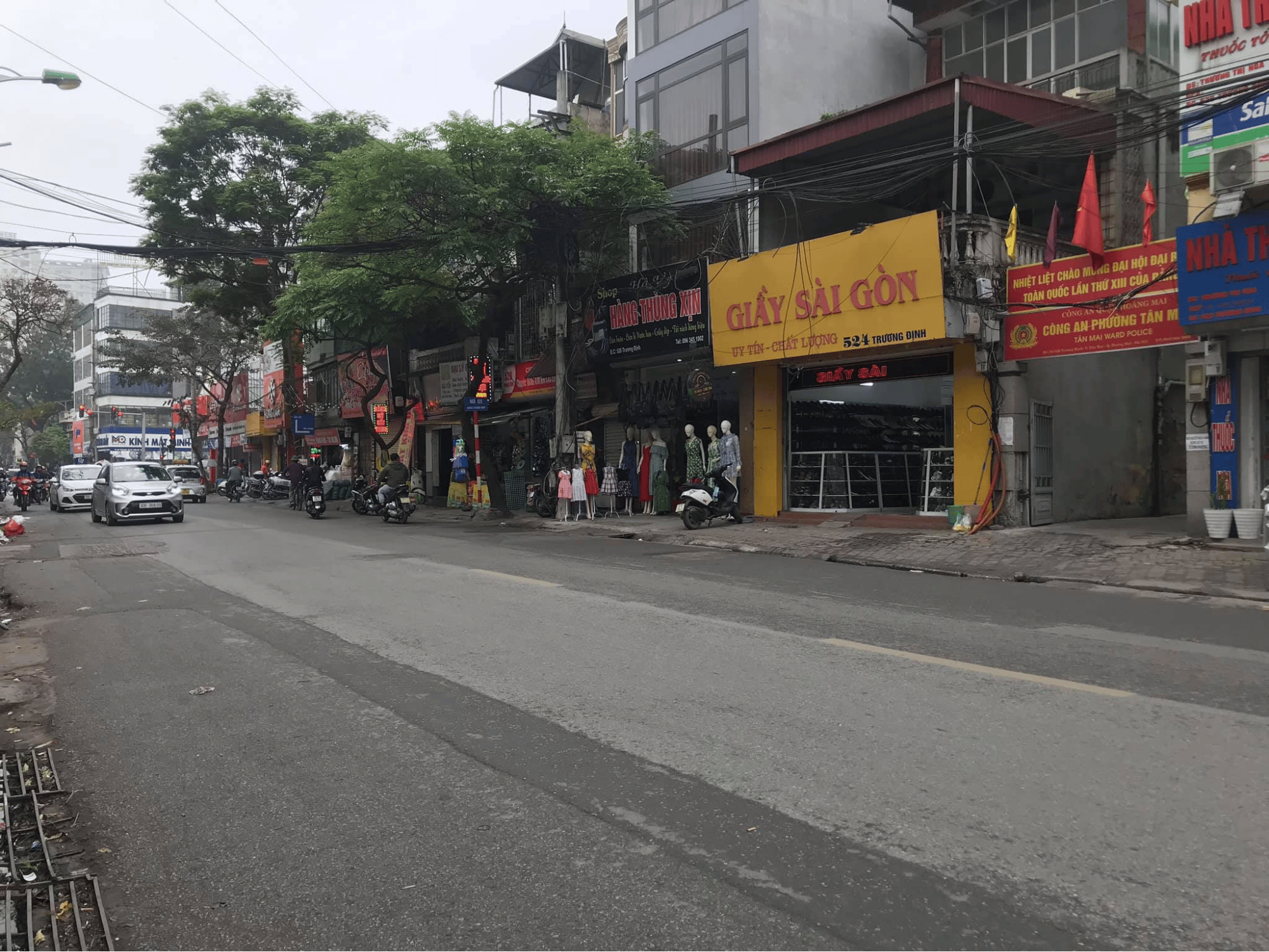 Địa điểm tiến hành thủ tục nhập khẩu với hộ gia đình mua nhà đất tại đường Trương Định, quận Hoàng Mai