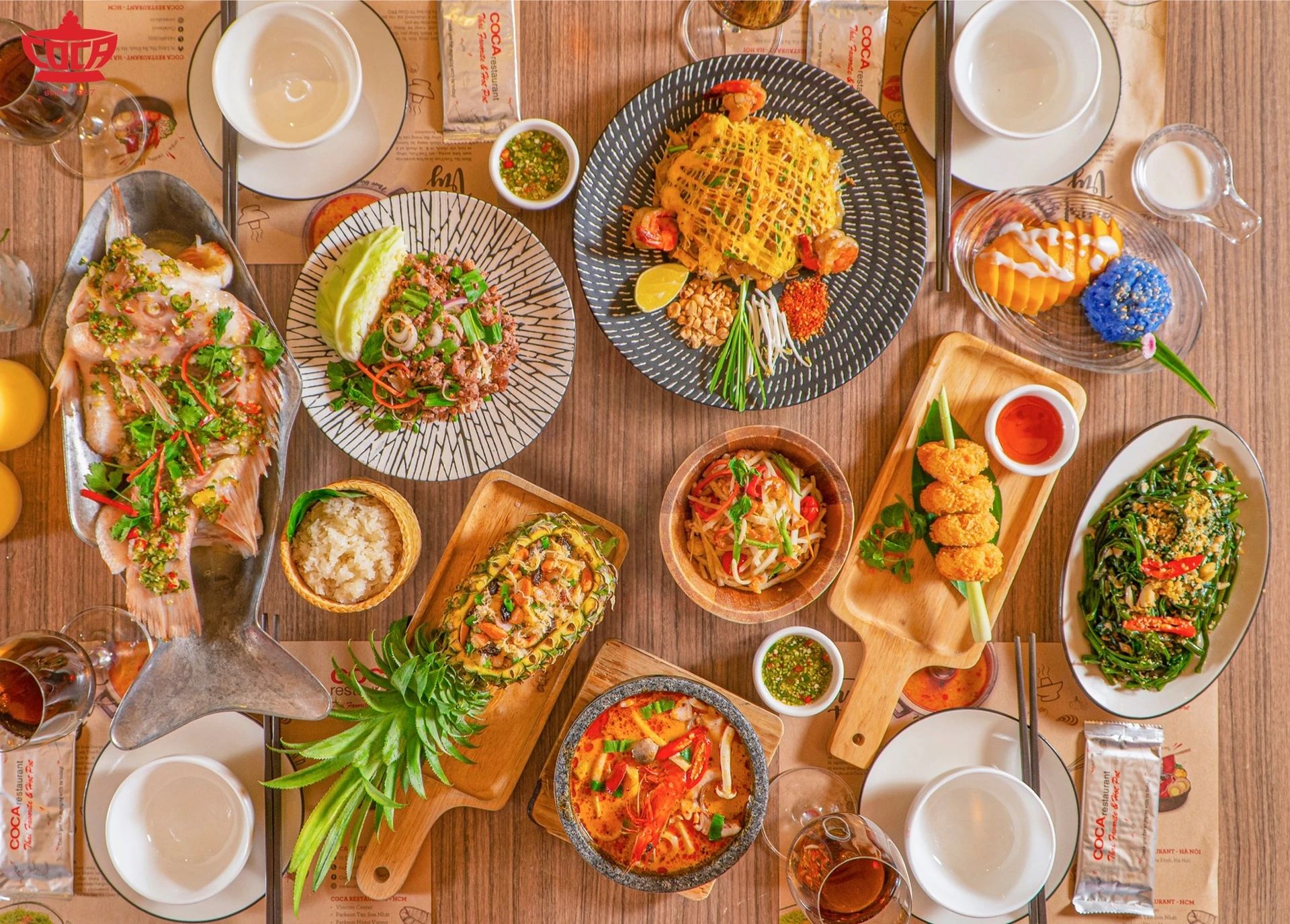 Khám phá ẩm thực Thái Lan tại Vinhomes Metropolis với 5 quán Thái "nức tiếng"