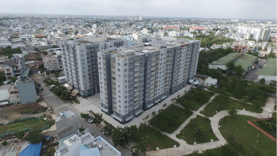 Giá chung cư quận Tân Phú diện tích 150 - 200m2 đang bán bao nhiêu 1m2?