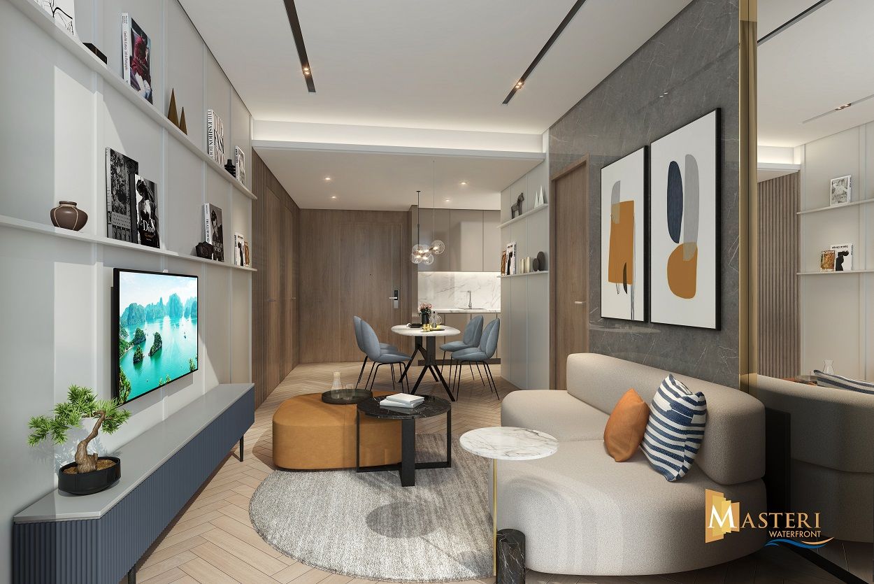 Gia đình nội đô “tậu” căn hộ 2 phòng ngủ Masteri Waterfront làm “second home” 