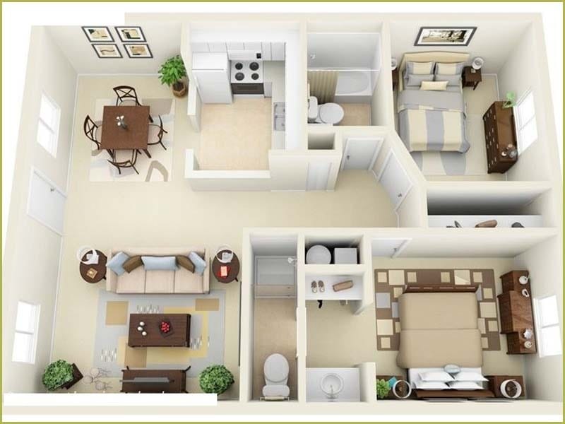 Thiết kế căn hộ chung cư chia phòng như thế nào cho hợp phong thủy?