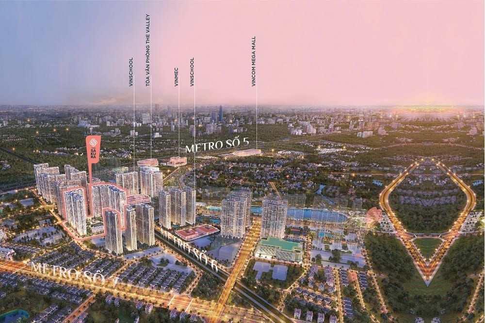 Sự khác biệt giữa 2 dự án Masteri West Heights và The Sakura Vinhomes Smart City