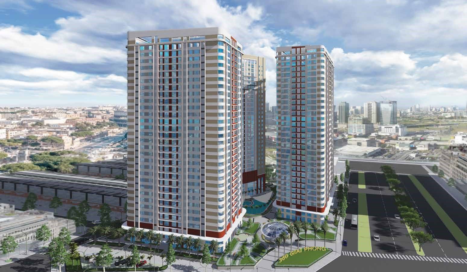 Quy mô và mật độ xây dựng chung cư Imperial Plaza quận Thanh Xuân như thế nào?