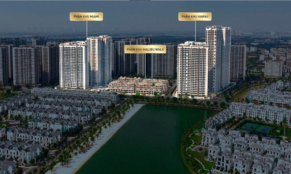 Phân khu Miami dự án Masteri Waterfront có những ưu điểm nổi bật nào?