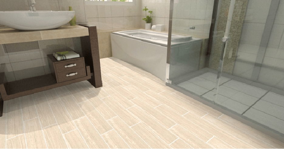 Gia chủ nên chọn lót sàn nhựa nhà tắm hay sàn gỗ công nghiệp?