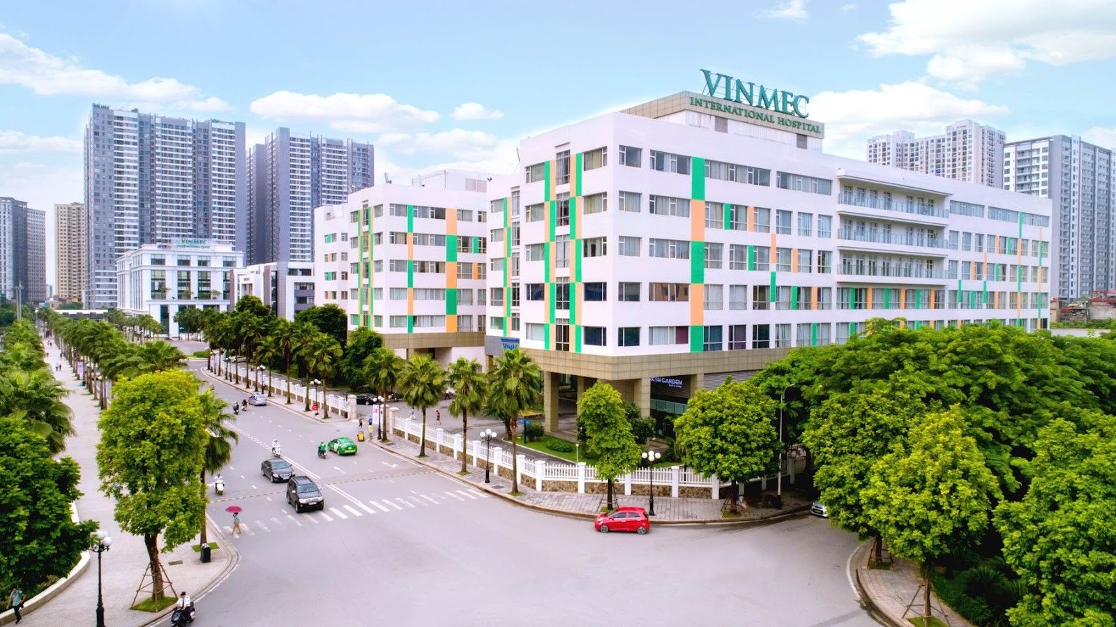 Chung cư VP5 Linh Đàm quận Hoàng Mai cách bệnh viện Vinmec bao nhiêu km?