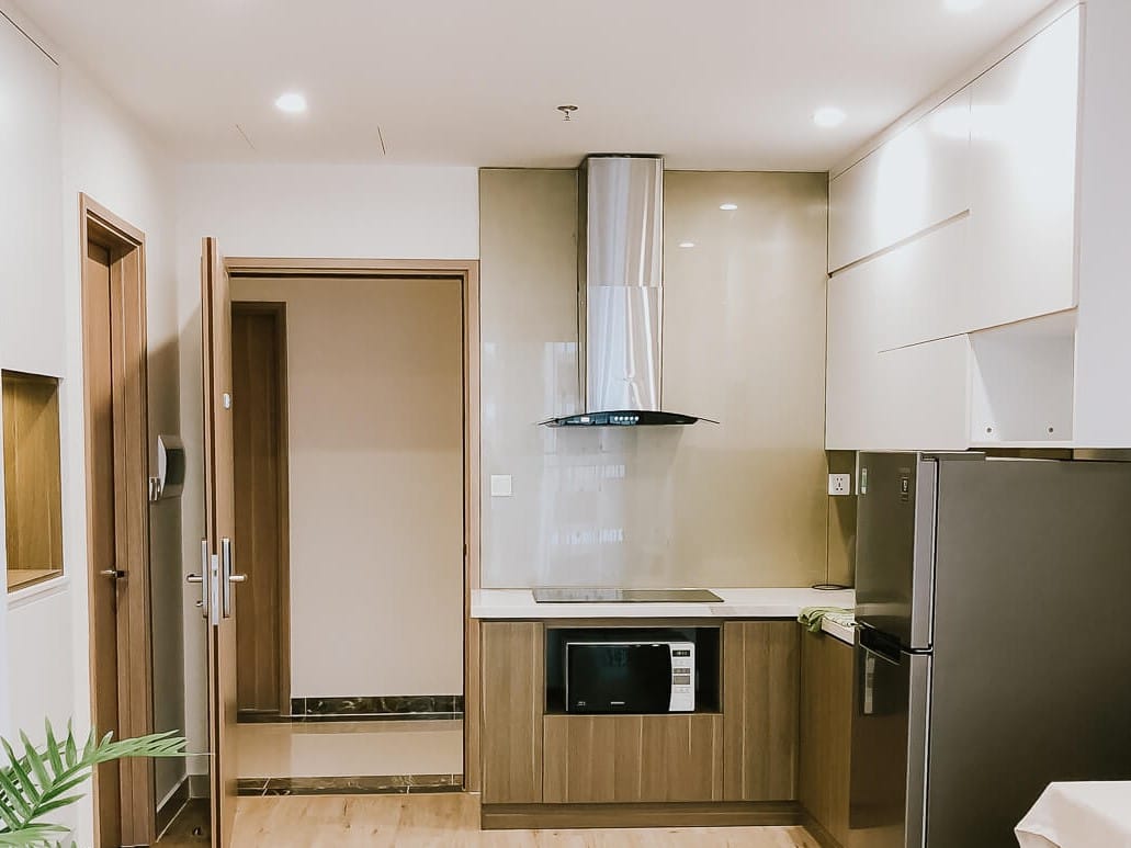 Phong cách tối giản hút người mua căn hộ 1 phòng ngủ Vinhomes Ocean Park: nội thất, giá 1 tỷ 8