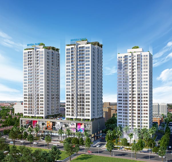Diện tích căn hộ chung cư Rivera Park Sài Gòn Quận 10 là bao nhiêu m2?