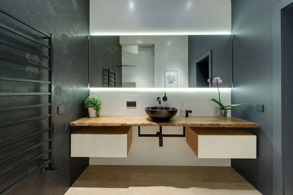 Các mẫu gương lavabo phổ biến cho không gian phòng tắm