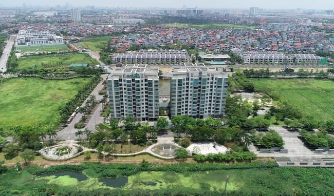 Quy mô và mật độ xây dựng chung cư Canal Park quận Long Biên như thế nào?