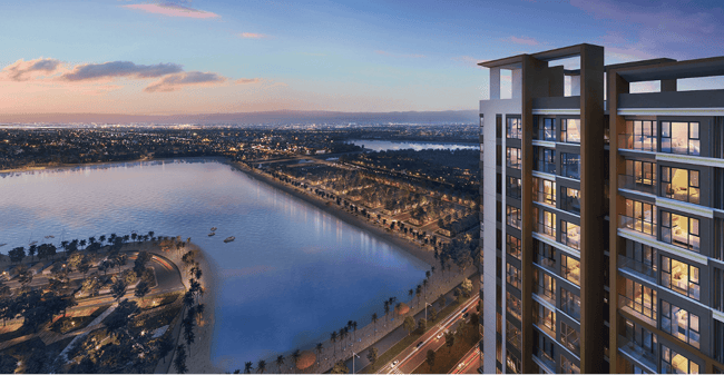 Quy mô và mật độ xây dựng của dự án Masteri Waterfront như thế nào?