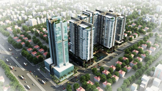Quy mô và mật độ xây dựng chung cư Golden Land quận Thanh Xuân như thế nào?